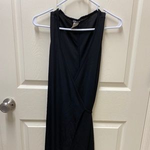 Black Wrap Dress